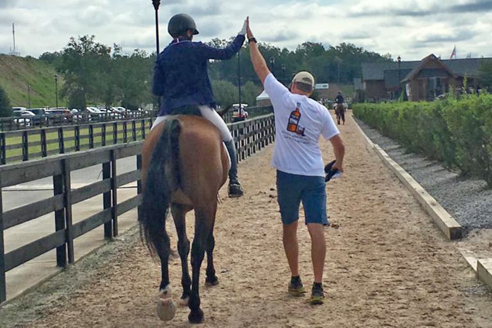The best dads are horse show dads-min
